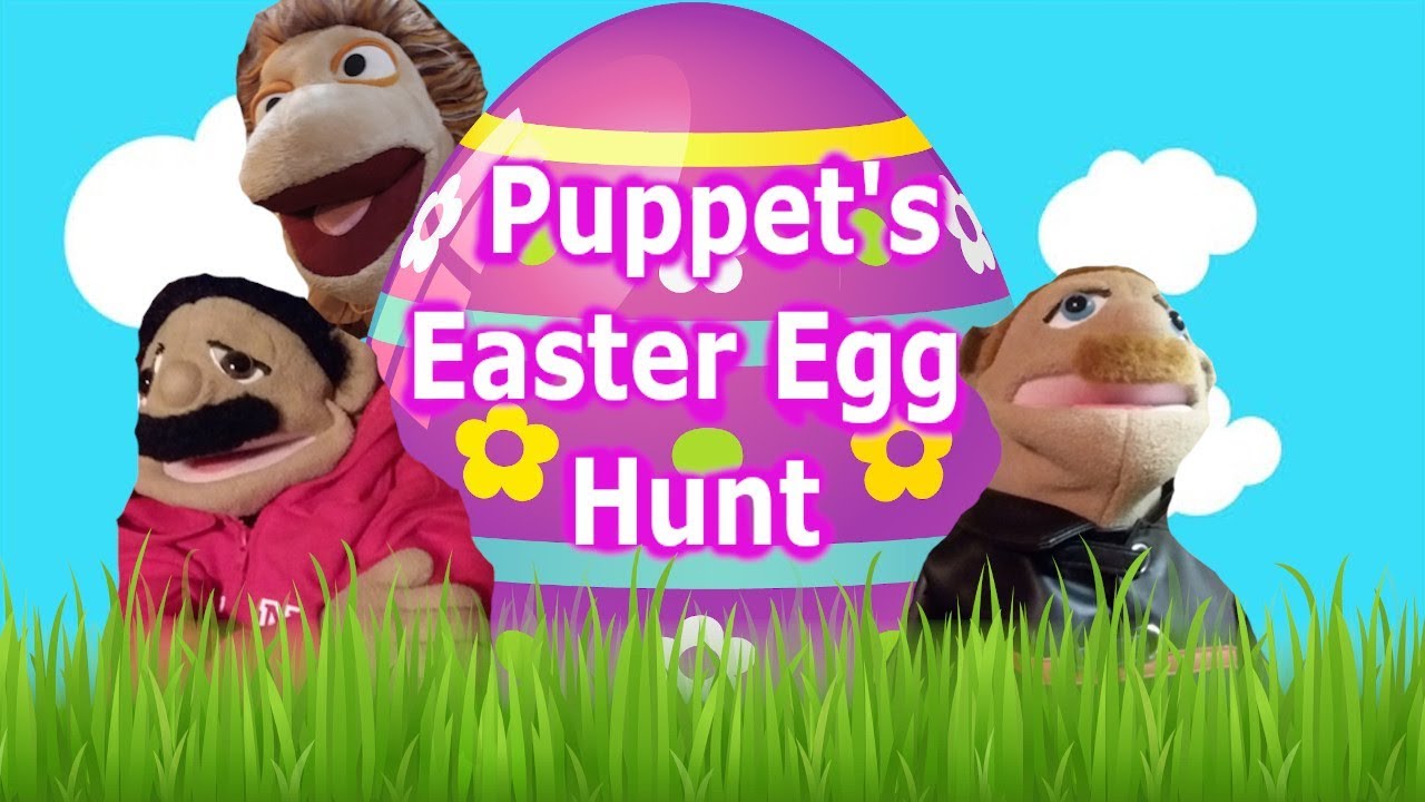 Puppet's Easter Egg Hunt - YouTube
