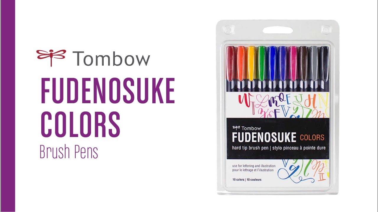 Tombow Fudenosuke Colors Brush Pen