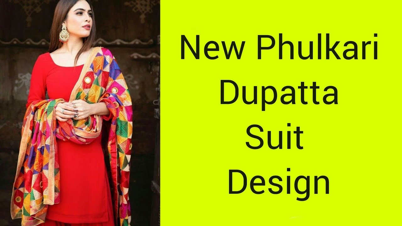 Phulkari Pure Cotton Unstitched Salwar Suit Fabric With Pure Chiffon D –  Phulari