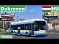 Hungary , Debrecen trolleybus 2019