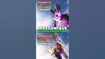 Top 3 Most Unique Reload animations in CODM (smg)