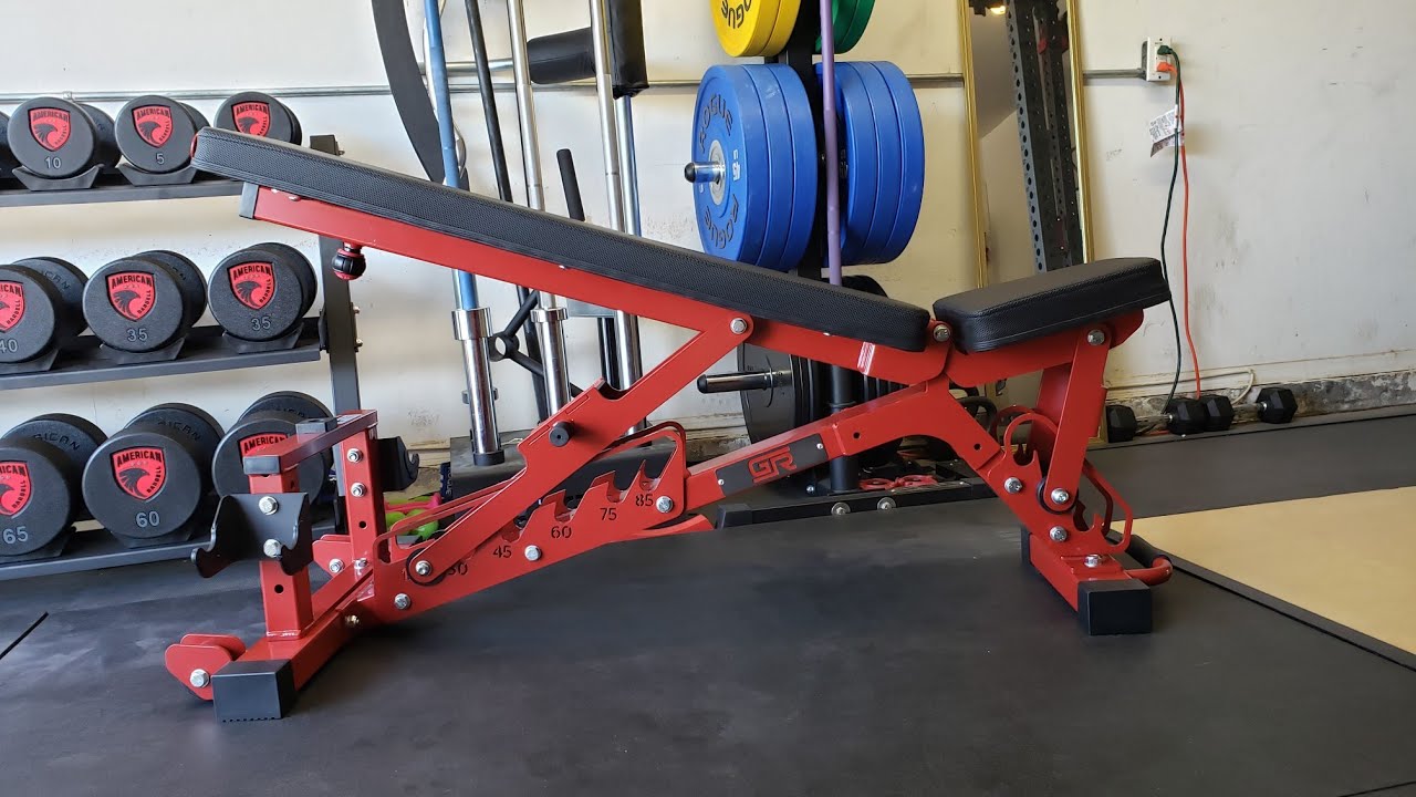Get Rxd Bench GET RXD FIDAB-2 adjustable bench - YouTube