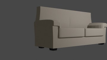 Sofa (Blender 3D)