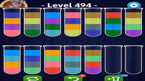 Colour sort level 494