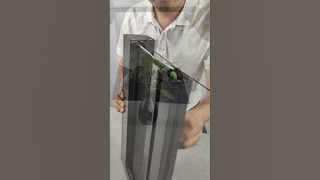 Trackless invisible rewinding screen door, detachable design#qiangning