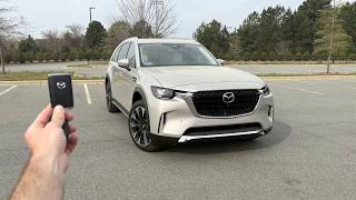 2026 Mazda CX90 PHEV Platinum Plus: Start Up, Test Drive, Walkaround, POV and Review