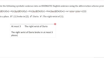 Example Problem Demo: Unit 7 Translations