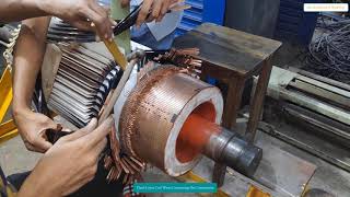 DC Motor Armature Rewinding 175.6 - KW Wave And Lap winding Work In Bangladesh (Part -2)