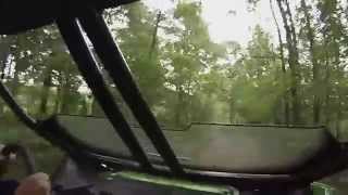 Arctic Cat Wildcat POV M-61 Gladwin trail riding