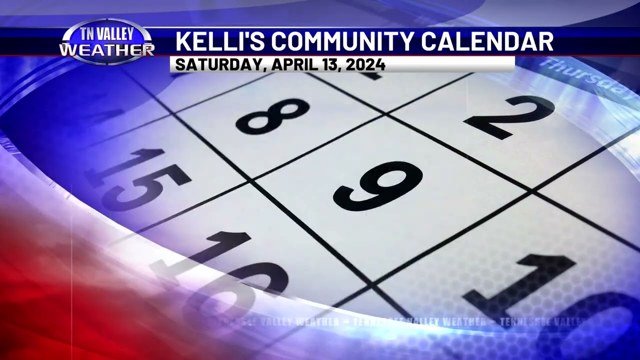 This weekend's weather is looking stellar! Need some plans? Check out Kelli's Community Calendar!

#tnvalleyweather #tnwx #alwx #mswx #weather