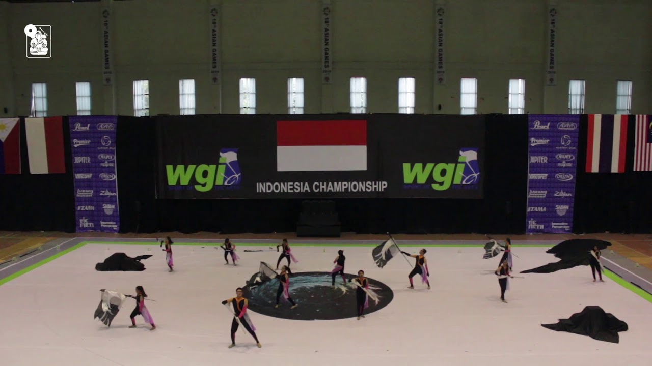 Color Guard MBWG ITB at WGI Indonesia 2017