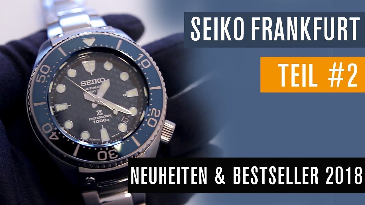 Zu Besuch bei Seiko in Frankfurt | Prospex SBEX005 für 6500 € | Teil2 -  YouTube