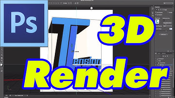 How to Create a 3D Render in Photoshop CS6 (Ray Tracing)