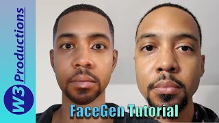 Daz 3D FaceGen Artist Pro Tutorial - Real Faces to Genesis Characters