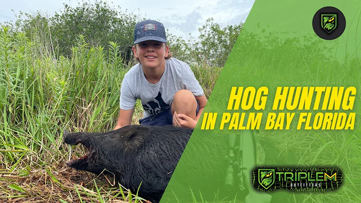 Hog Hunting in Palm Bay Florida with Triple M Outfitters