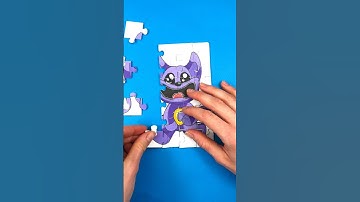 Try to SOLVE puzzle with CatNap by Smiling Critters #poppyplaytime #catnap #smilingcritters #diy
