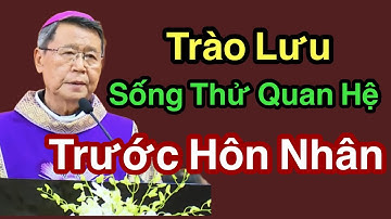 Trào Lưu Sống Thử Quan Hệ Trước Hôn Nhân - ĐGM Nguyễn Văn khảm