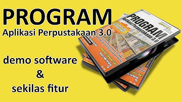Program Aplikasi Perpustakaan 3.0 - Demo Software Dan Sekilas Fitur