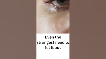 The Healing Power of Tears: Embracing Vulnerability and Strength 💧#rawemotionsoflife,