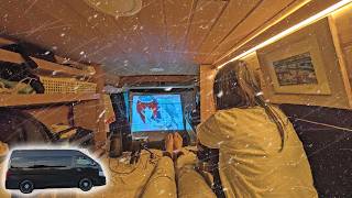 видео: Неожиданное выживание в метель: автокемпинг на Хоккайдо - Том 1 картинка: Неожиданное выживание в метель: автокемпинг на Хоккайдо - Том 1