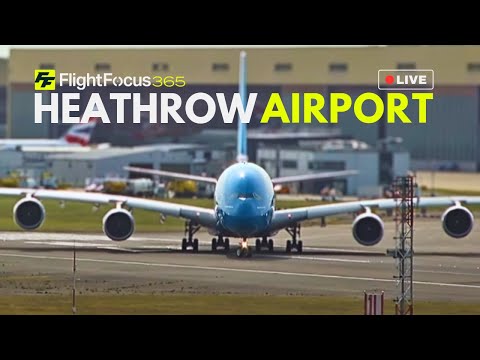 Heathrow Airport Live - Thursday 10th July 2025