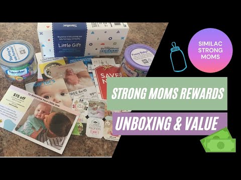 Similac Strong Moms Rewards Unboxing | Free Formula Samples | How to Get Free Formula