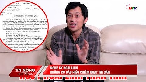 Nghệ sỹ Hoài Linh không có dấu hiệu chiếm đoạt tài sản