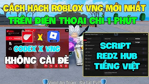 Cách Hack Roblox VNG Blox Fruit Trên Đt, Ios Và Pc - Codex x VNG New Và Script Tiếng Việt
