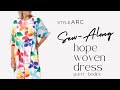 Style Arc - Hope Woven Dress - Sew-a-long - Part #1 - Bodice