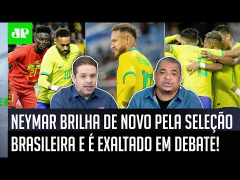 "Cara, o Neymar t JOGANDO MUITO! Eu vou ficar MUITO DECEPCIONADO se..." VEJA DEBATE sobre a Seleo