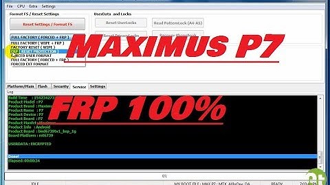 Maximus P7 FRP Unlock By CM2 Boot File 100% Ok