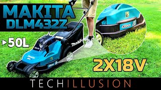 🔥The BEST MID-RANGE Lawn Mower DLM432Z (XML05Z) from MAKITA?!🧐😨 Makita 36V cordless lawn mower test