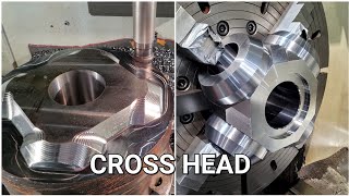 Complicated Cross Head | CNC Machining | screenshot 5