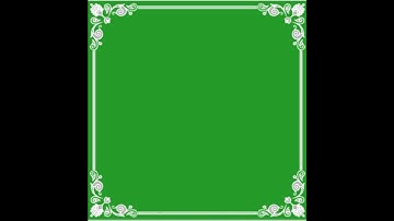 green screen white border frame | copyright | free video | video frame #border #copyrightfree #frame