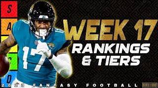 Top 16 TE & QB Rankings - Week 17 Fantasy Football