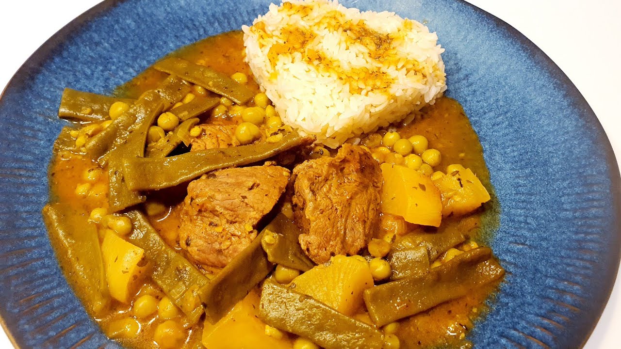 RAGOÛT  DE VEAU ROUGE  # طحين لحم العجل الأحمر