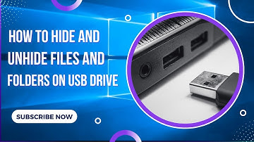 How to Password Protect Hide & Unhide files in USB Flash Drive?