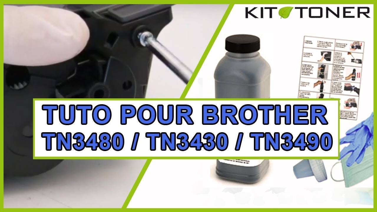 Instructions pour la recharge toner compatible des toner Brother