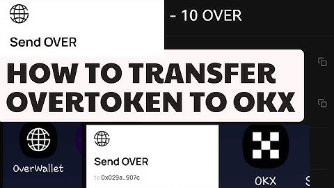 How to transfer OVERTOKENS to youre OKX wallet, video step_by_step guide. #overprotocol #overwallet.