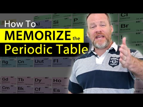 How To Memorize The Periodic Table - Easiest Way Possible To Remember Elements!