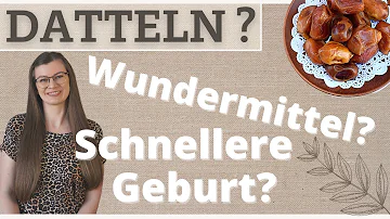 Was bringen Datteln in der Schwangerschaft?