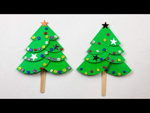 Елочка из бумаги своими руками | How to Make Christmas Tree with Paper