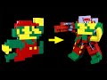 レゴ 「スーパーマリオ」変形ロボ作ってみた LEGO Transforming Super Mario