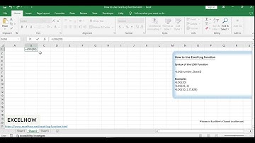 Cómo utilizar la función de registro de Excel