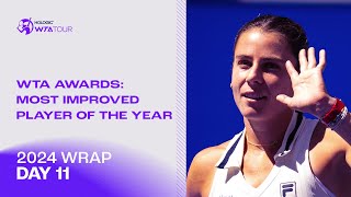 Emma Navarro: Most Improved Player Of The Year | 1st Title, 6 Semifinals | 2024 WTA Wrap | Day 11