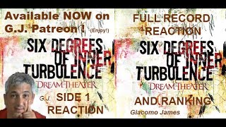 Dream Theater 2002 full album reaction (Part1) - Punk Rock Head singer & bass player Giacomo James -