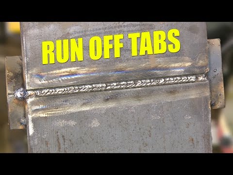 🔥 2G SMAW With Run Off Tabs