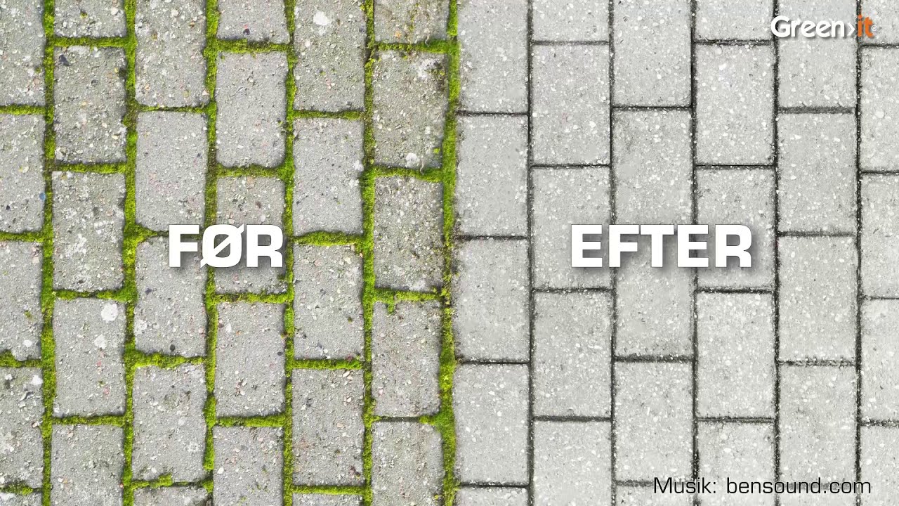 Fliserensesæt m. teleskopskaft - 3 dele