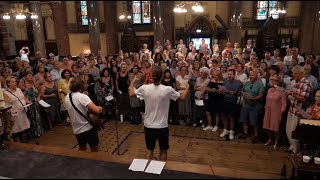 Video thumbnail of "The Beatles · Little Help From My Friends · Popup Choir @ Dominicus Church"