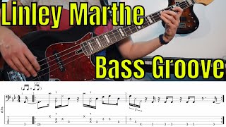 Learn a Linley Marthe Bass Groove with TAB - Bass Practice Diary - 16th March 2021